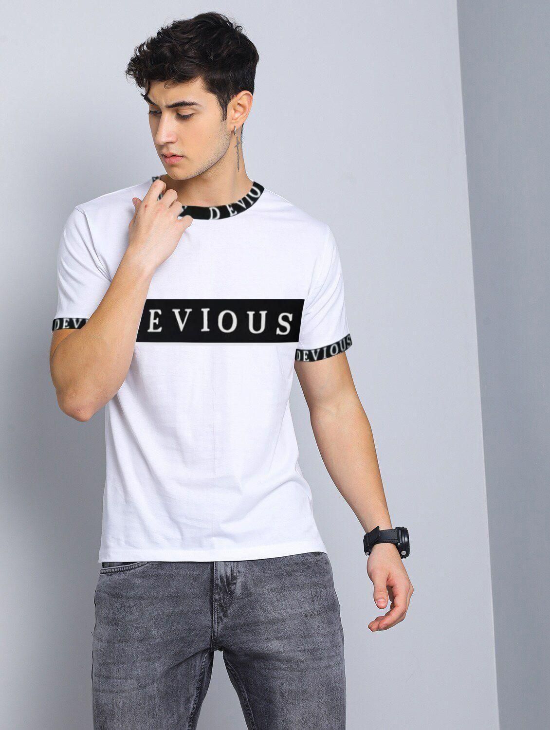 Cotton Printed Full Sleeves Mens T-Shirt