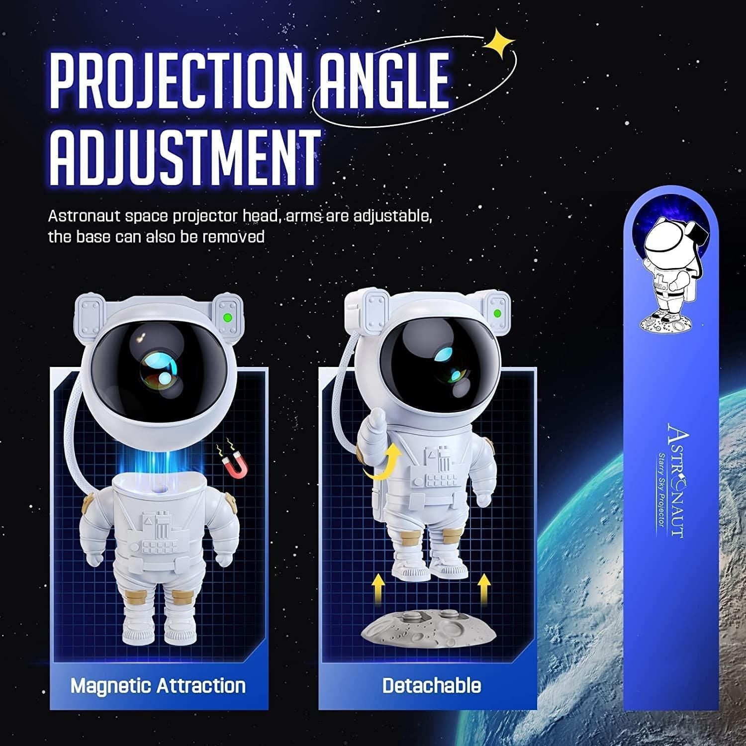 Astronaut Galaxy Light Projector