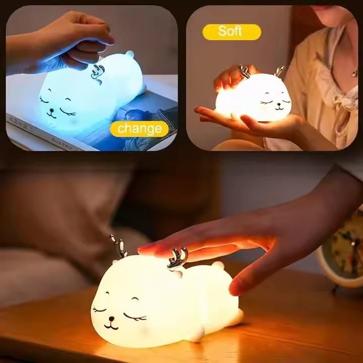 Nursery Night Lights Lamp with Battery