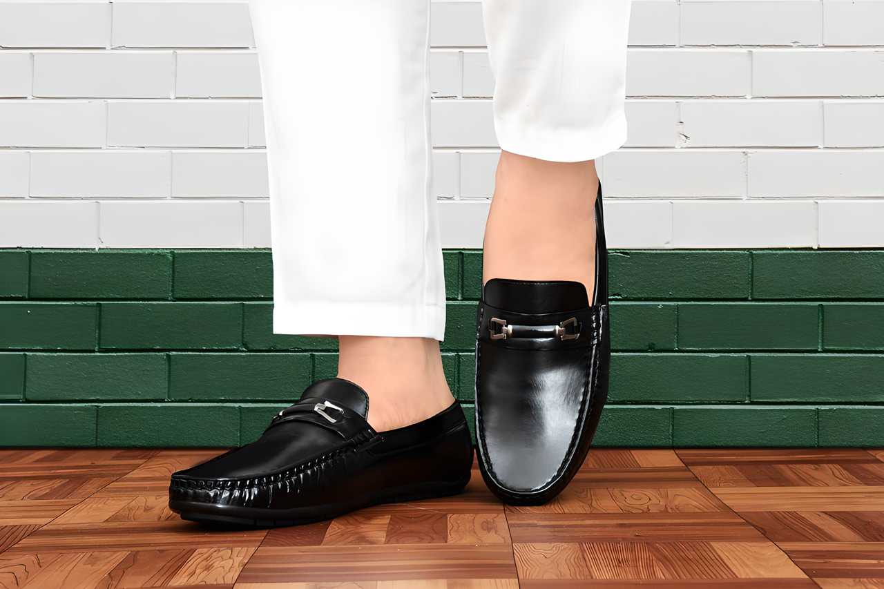 Comfortable casual slip on lofar shoes